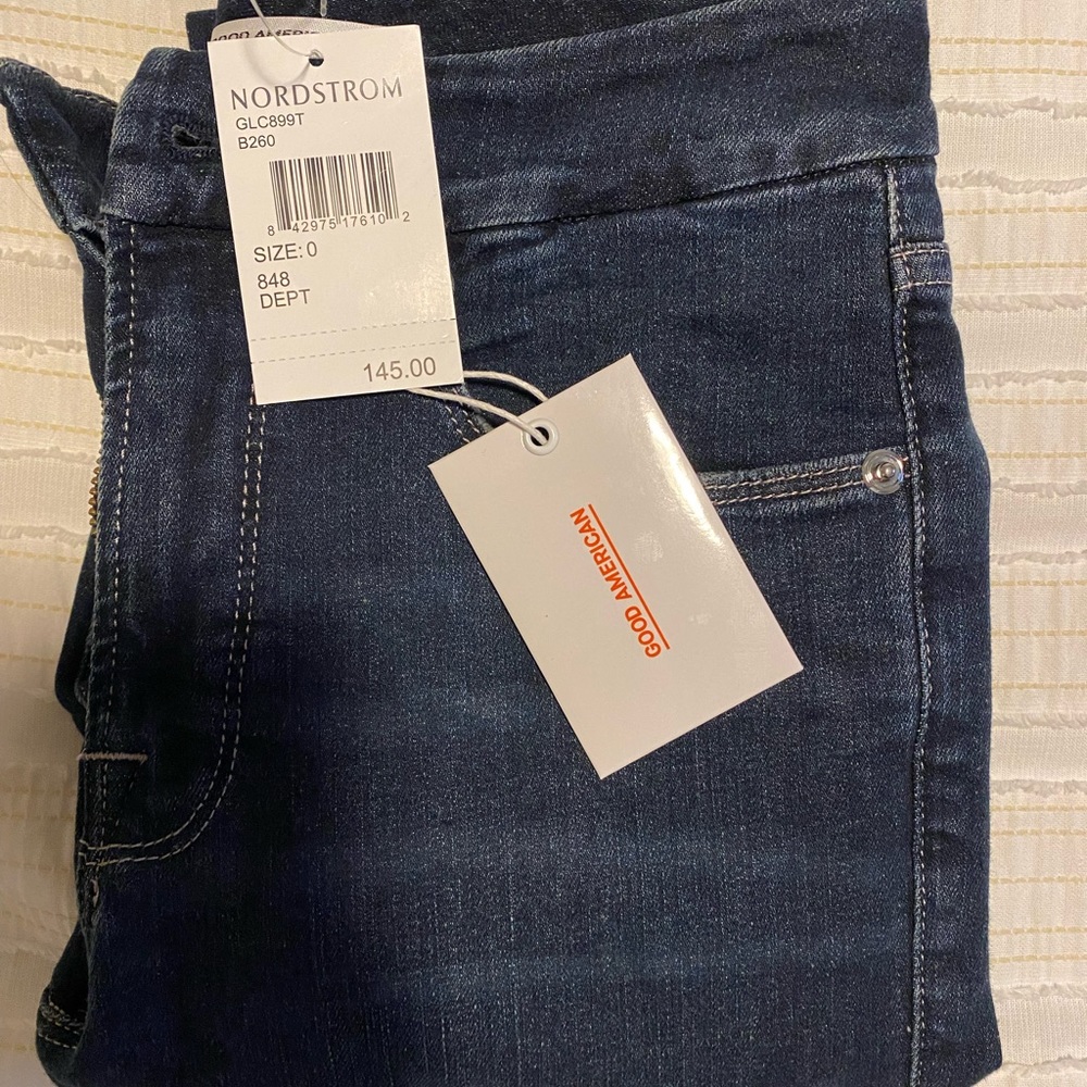 NWT Good American Jeans Size 0/25